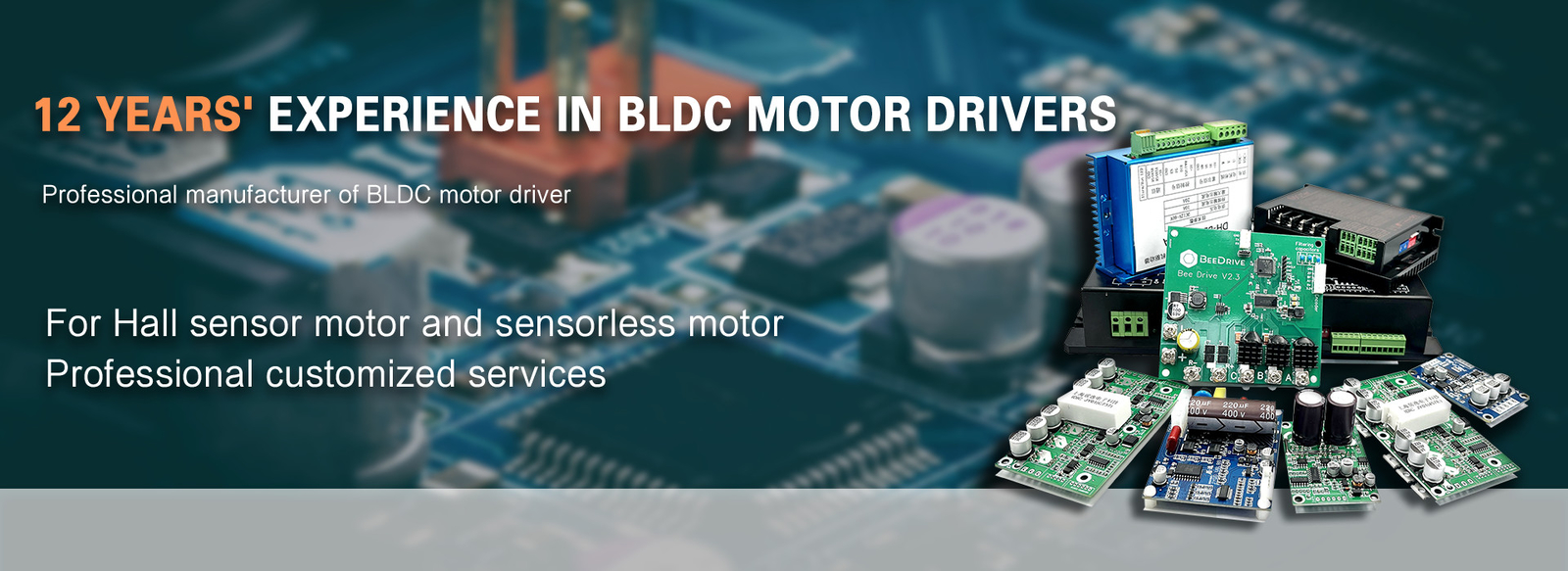 3 fazlı BLDC motor sürücüsü